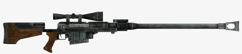 Author Images - Fallout New Vegas Anti Material Rifle, transparent png