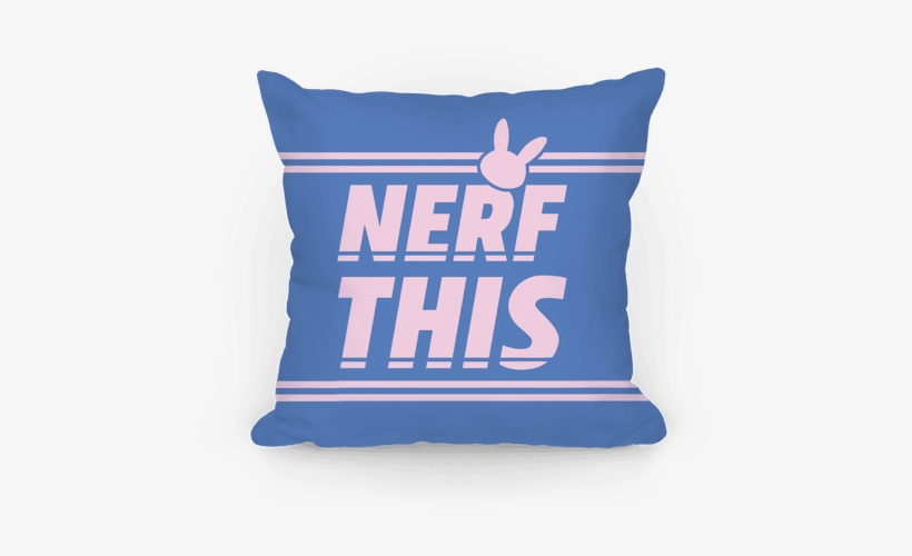 Nerf This Pillow - Nerf This Accessory Bag: Funny Accessory Bag Dva Bag,, transparent png