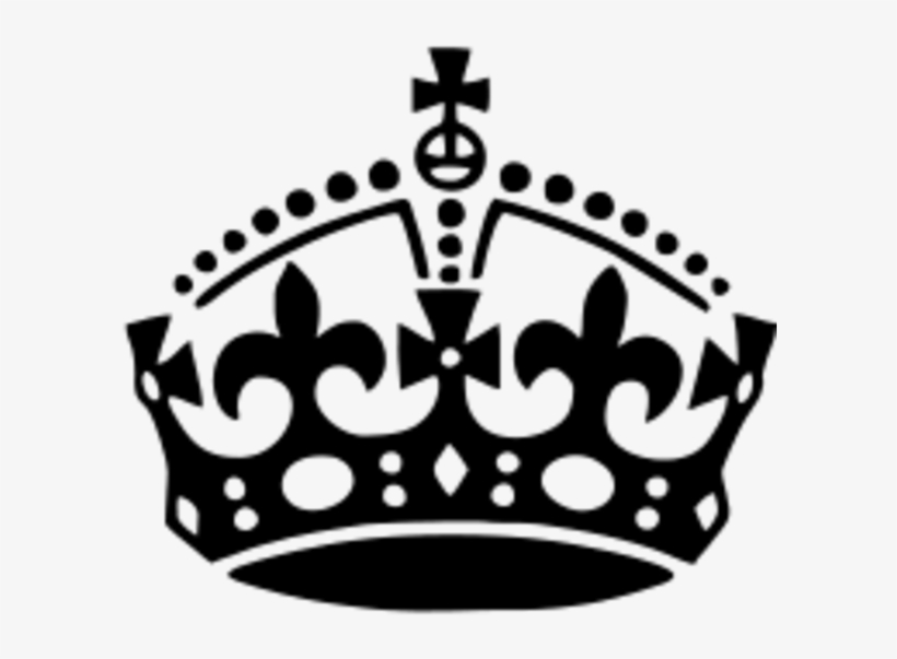 Keep Calm Crown Png, transparent png