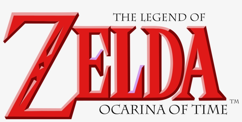 The Legend Of Zelda - Legend Of Zelda Ocarina Of Time Logo, transparent png