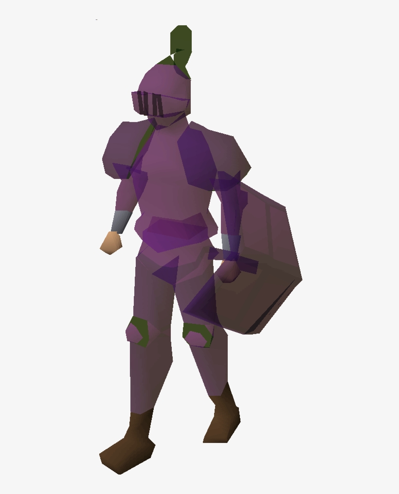 Corrupted Armour Equipped - Osrs Purple Armor, transparent png