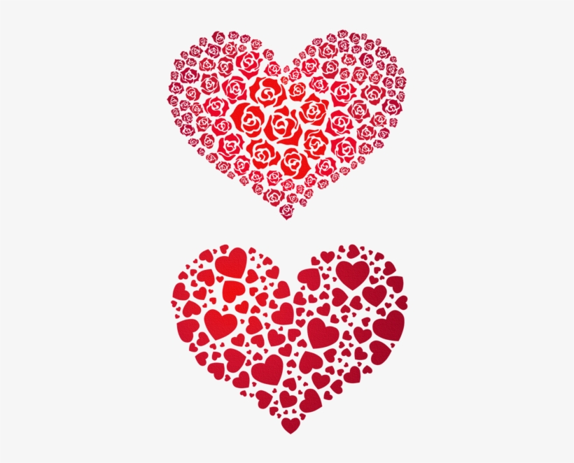 Valentine Hearts Png Clipart - Sicohome Scrapbook Heart Printed Scrapbook Album With, transparent png