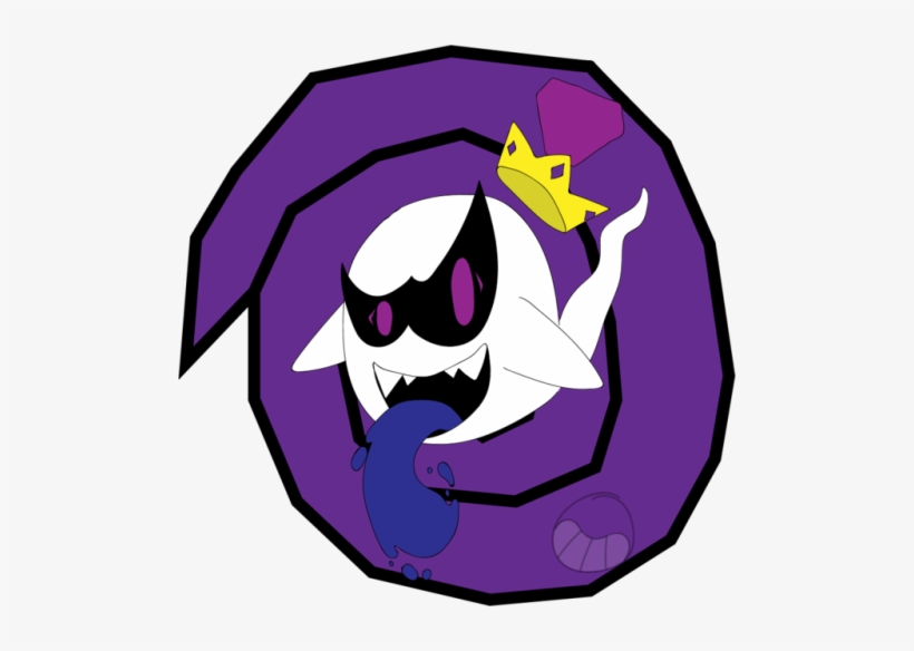I Drew A Good Ol' King Boo - Cartoon, transparent png