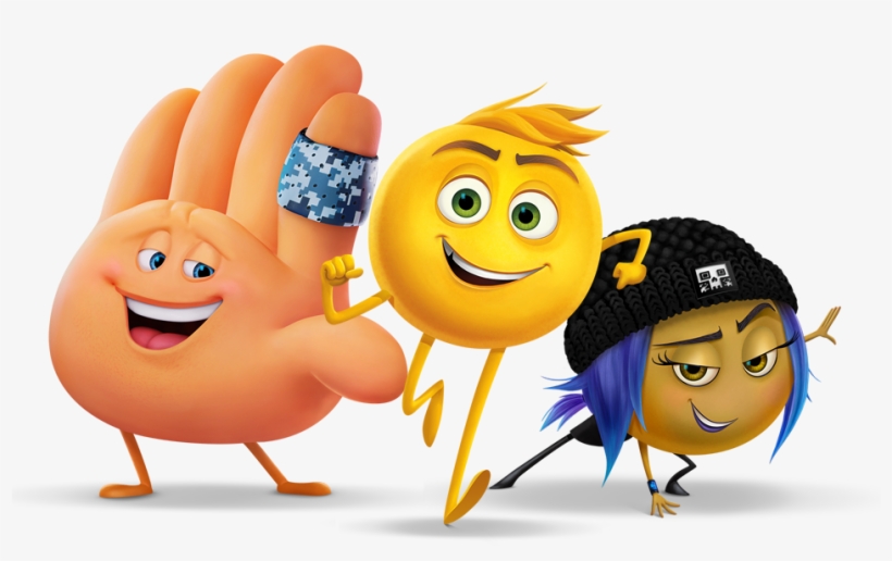 Gene, Jailbreaks And Hi-5 Is An Main Charactet From - Personajes Emojis La Pelicula, transparent png