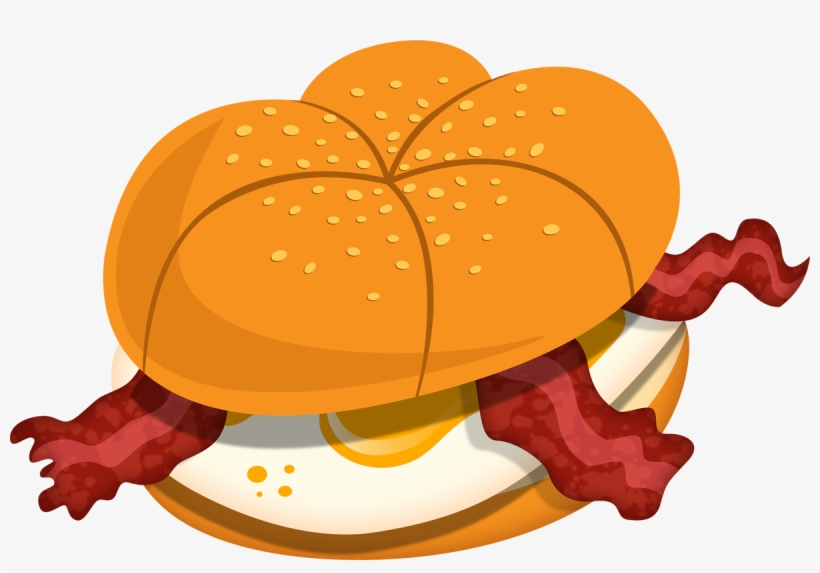 Two Eggs On A Roll Bacon Emoji Transparent 1200x780 PNG Download