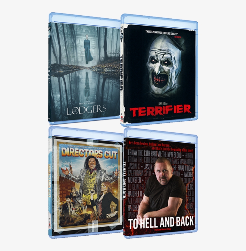Dread Central Presents 4 Pack Blu Ray/dvd Set - Lodgers, transparent png