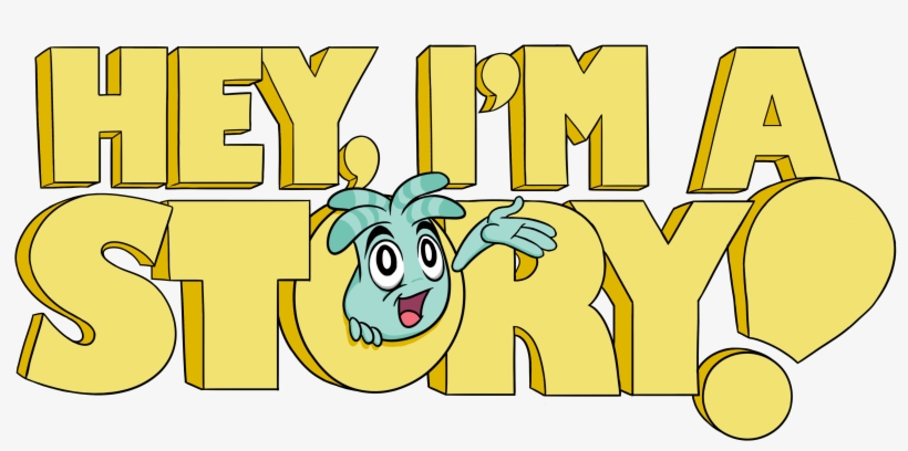 Hey Im A Story - Cartoon, transparent png