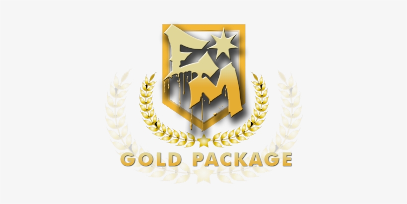 Gold Revamp Package, transparent png