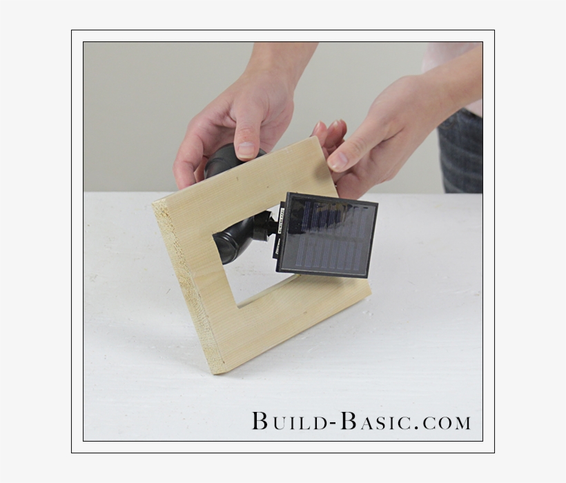 Solar Cedar Path Light By Build Basic - Do It Yourself, transparent png