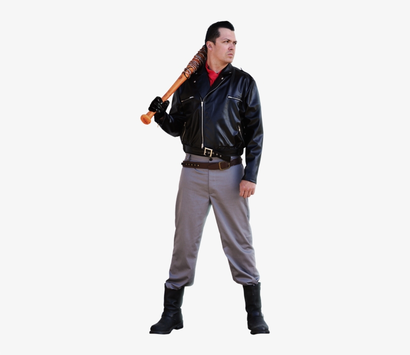 Negan Costume, transparent png