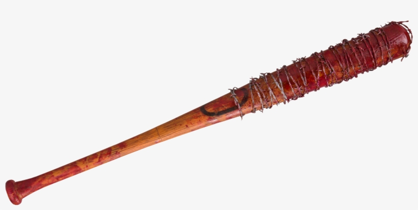 The Walking Dead Negan - Walking Dead Lucille Bloody, transparent png