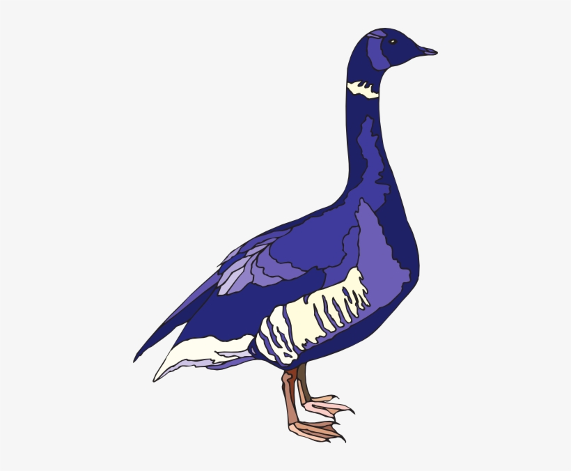 Blue And Purple Goose Svg Clip Arts 438 X 596 Px, transparent png