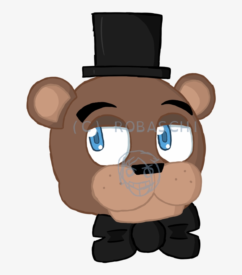 Freddy Fazbear - Five Nights At Freddy Slouchy V-neck Freddy Fazbear, transparent png