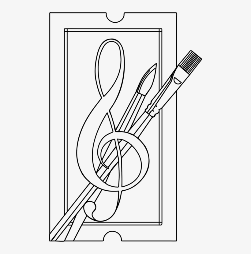 Line Art Drawing The Arts Music - Art, transparent png