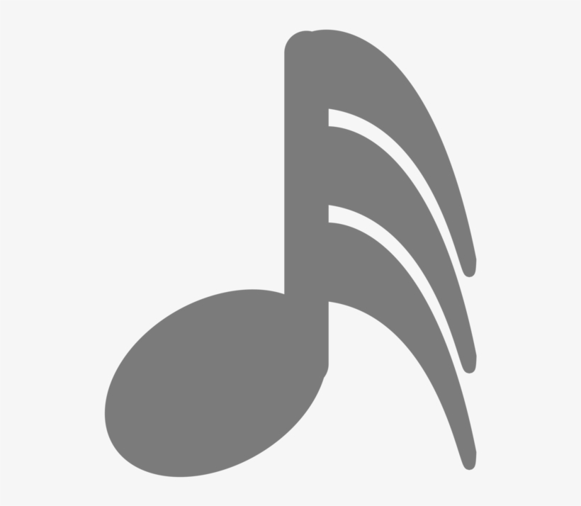 Black And White Musical Note Monochrome Photography - Music Mono Png, transparent png
