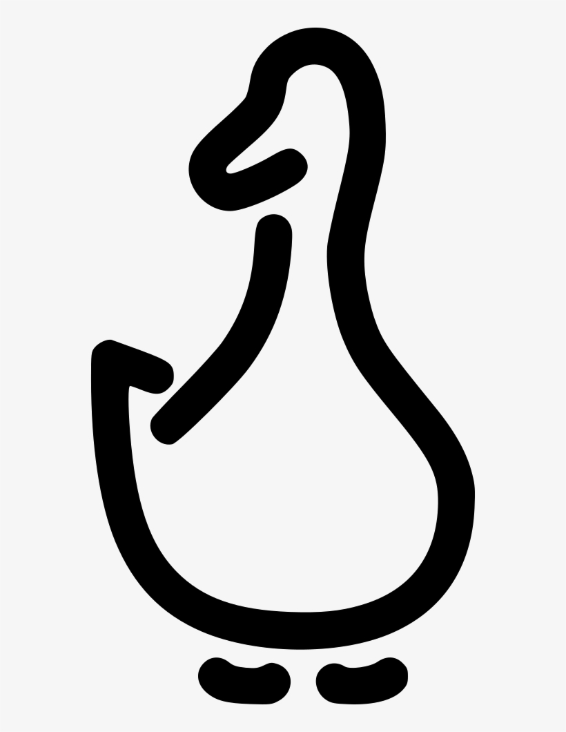 Goose Comments - Goose Png Icon, transparent png