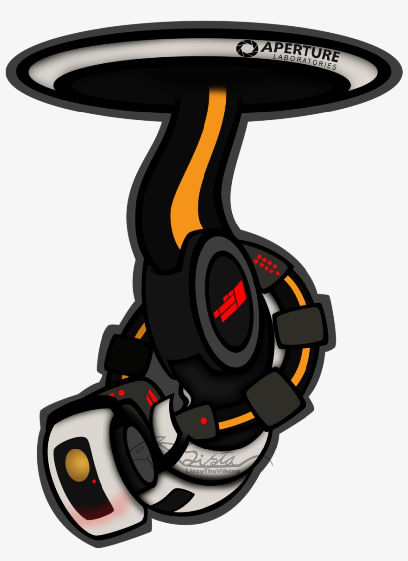 Scifi Vector Glados - Glados Cartoon, transparent png