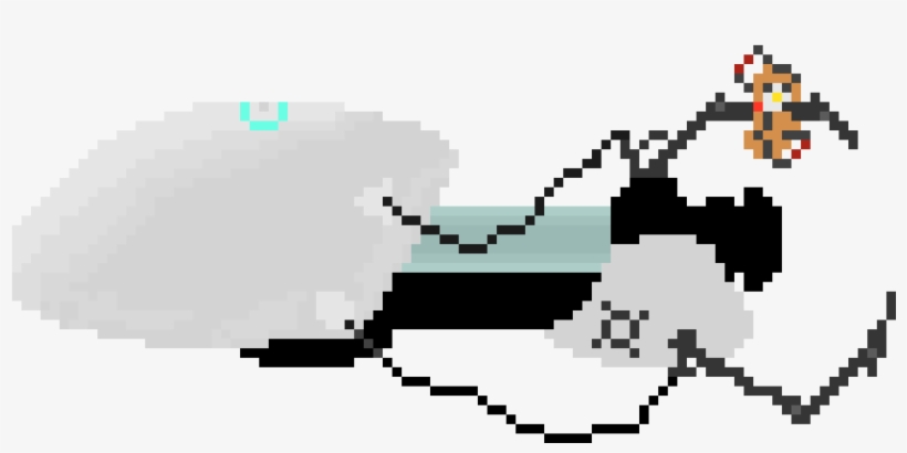 Portal Gun Blue W/ Glados Potato - Portal, transparent png