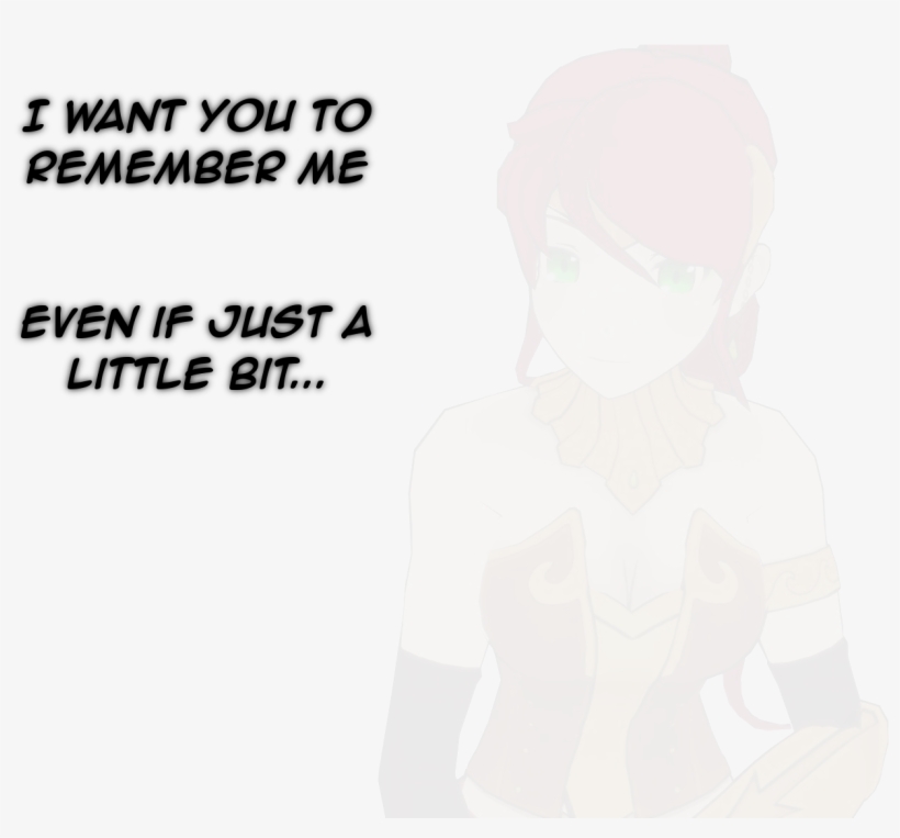 I Want You To Remember Me Even If Just A Little Bit - Meme, transparent png