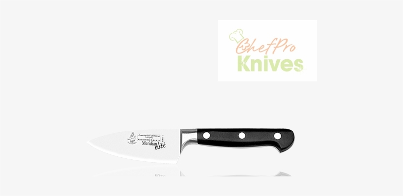 Messermeister Meridian Elite Petite Chef's Knife, 4" - Utility Knife, transparent png