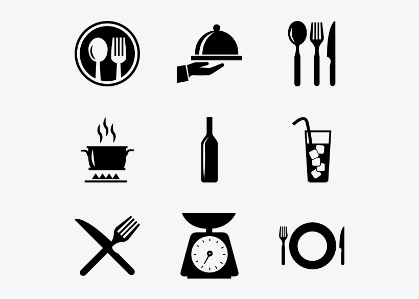 Fork And Knife Png - Cooking Icon Vector, transparent png