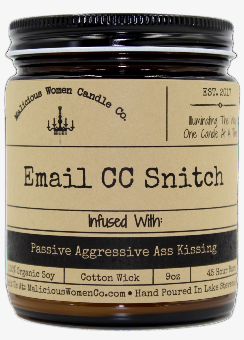 Email Cc Snitch Infused With "passive Aggressive Ass - Asadero, transparent png