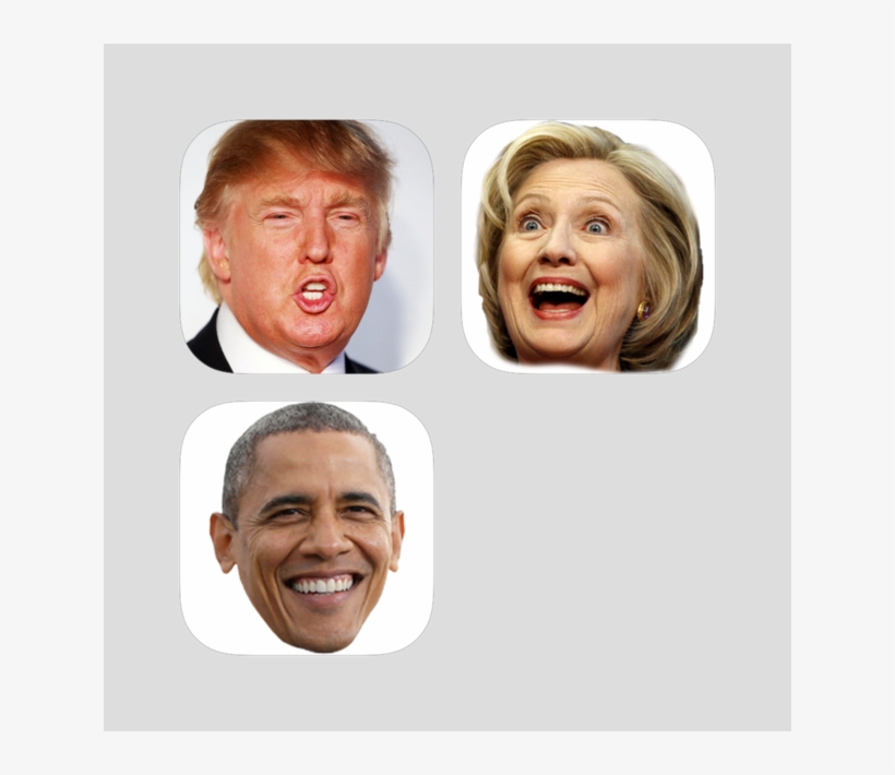 Presidential Bundle On The App Store - Obama And Trump Transparent, transparent png