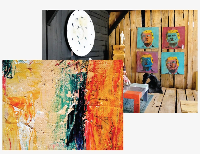 Two Images Stacked That Show The Interior Of 'the Place' - Royalty-free, transparent png