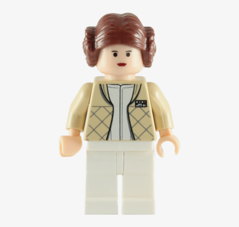 Lego Princess Leia Minifigure - Lego Princess Leia Hoth, transparent png