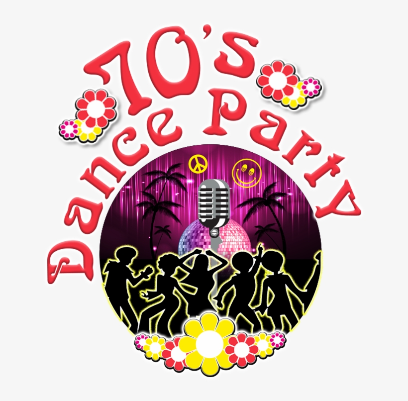 70's Dance Party - Disco Dancers Invitations W/ Envelopes (8ct), transparent png