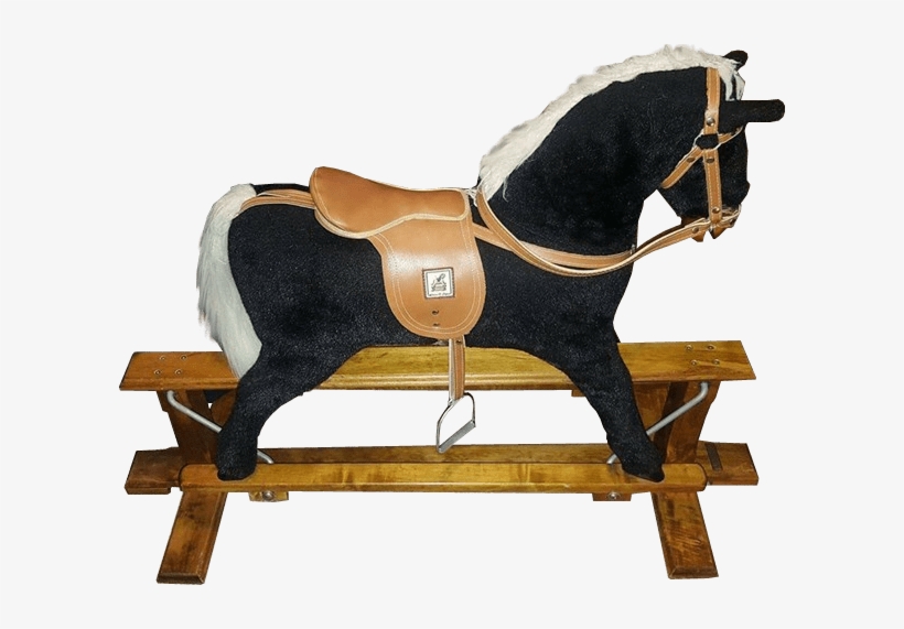 Black Rocking Horse, transparent png
