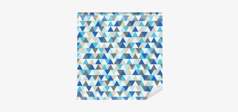 Abstract Triangle Vector Background, Blue And Grey - Fond Motif Géométrique, transparent png