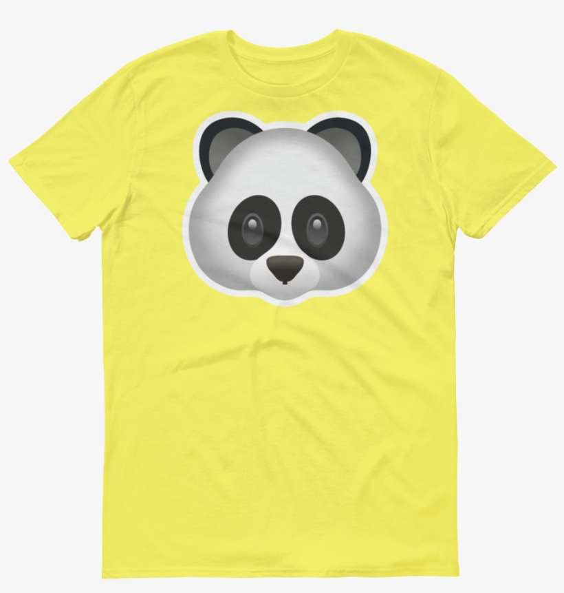 Men's Emoji T Shirt - Panda Emoji, transparent png