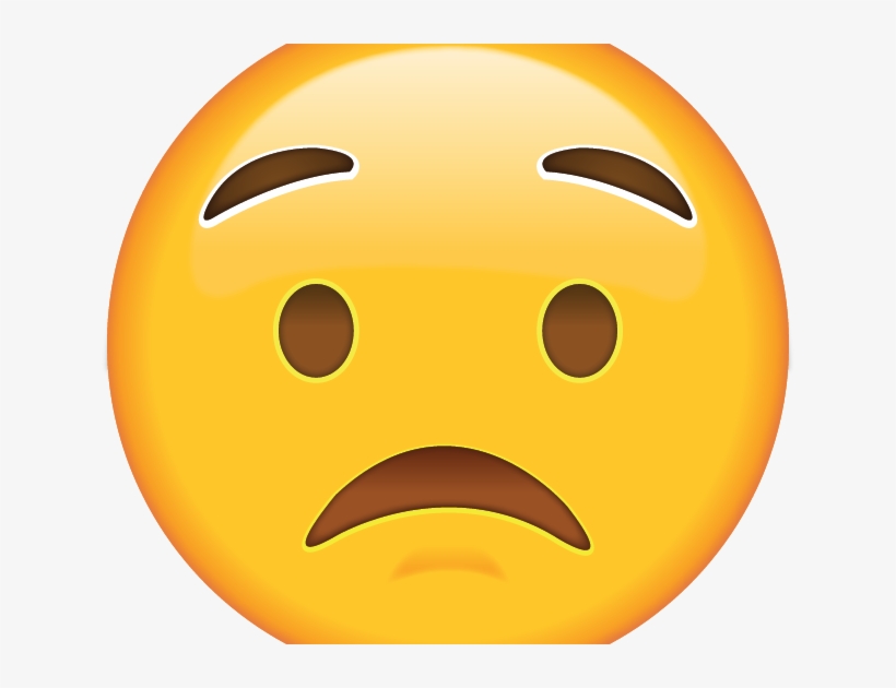 Worried Emoji Feature - Don T Worry Emoji, transparent png