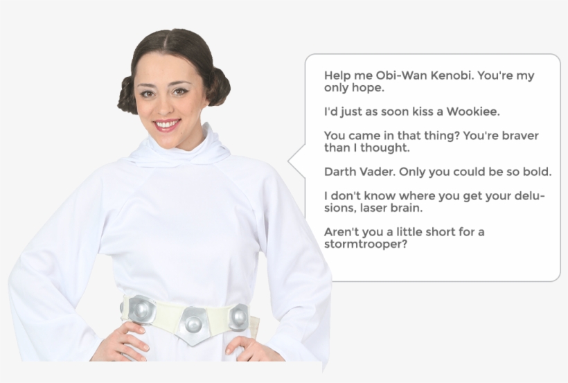 Princess Leia Quotes - Princess Leia Hope Quote, transparent png