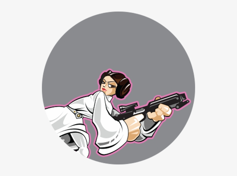 Princess Leia - Leia Organa, transparent png