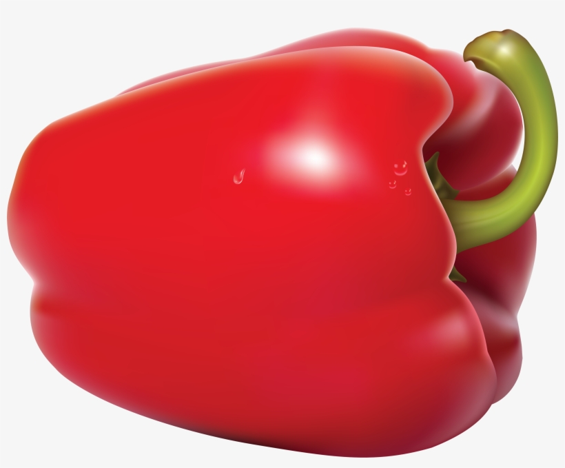 Red Pepper Png Image - Red Bell Peppers Png, transparent png