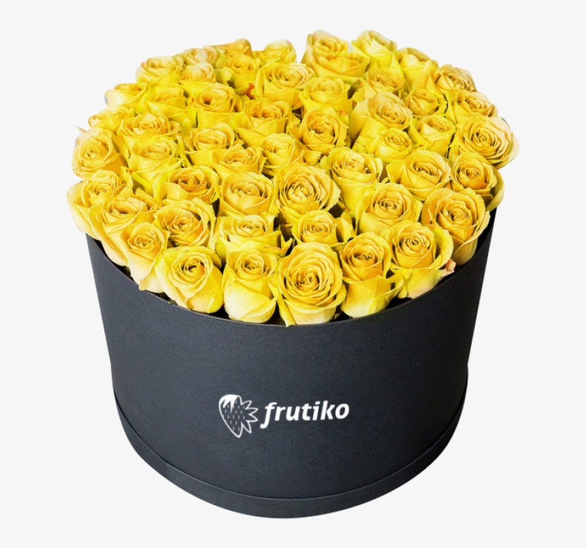 Yellow Roses Black Box - Yellow Roses In Black Box, transparent png
