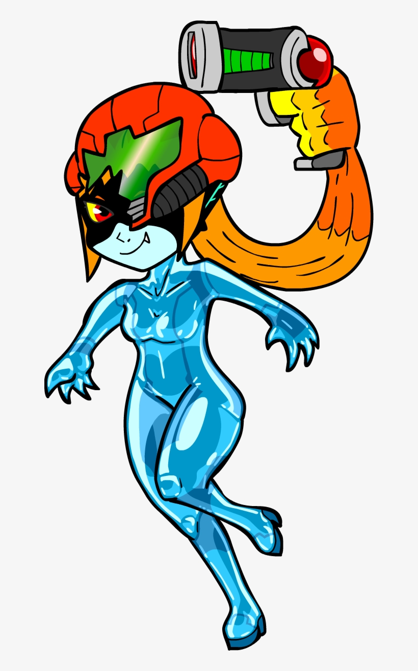 Zero Suit Midna, transparent png