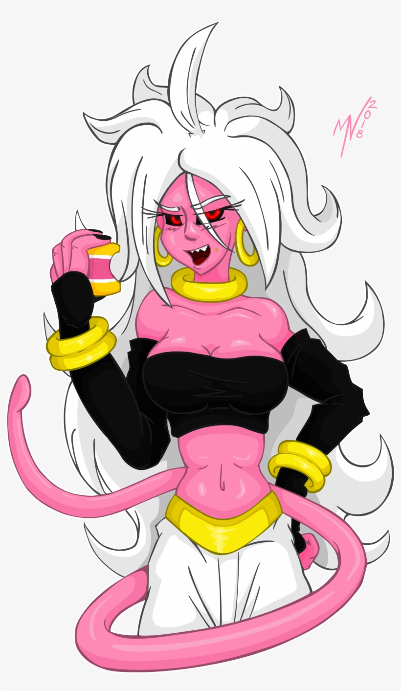 Majin Android 21 - Cartoon, transparent png