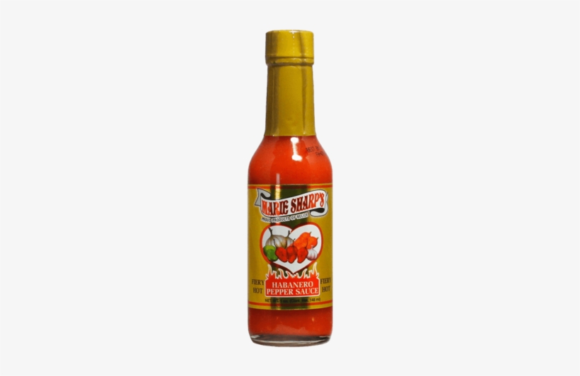 Marie Sharp's Fiery Hot Habanero Pepper Sauce, transparent png