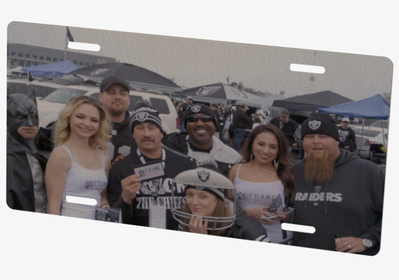 Oakland Raiders Custom Metal Photo - Oakland, transparent png