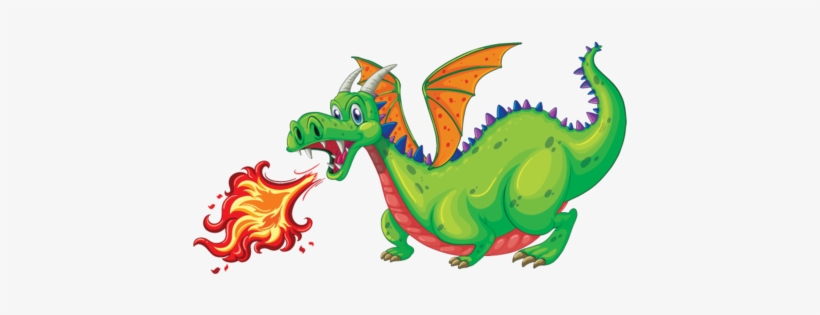 Green Fire Dragon Wheelchair Costume Child's - Cartoon Dragons, transparent png