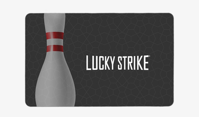 Lucky Strike Gift Card - Lucky Strike Bellevue, transparent png