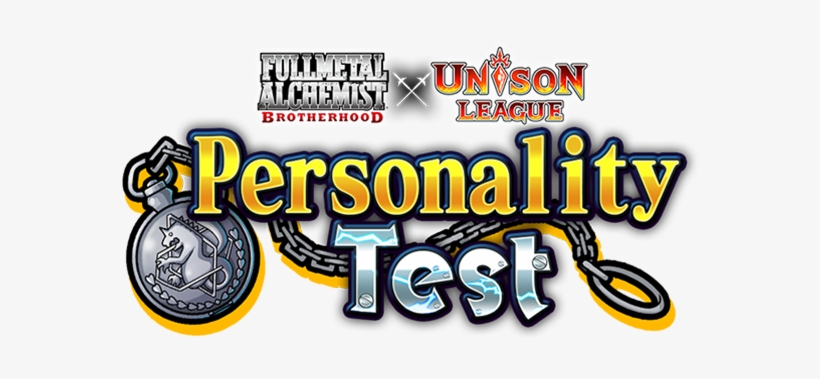 Fullmetal Alchemist Brotherhood X Unison League Personality - Full Metal Alchemist Brotherhood, transparent png