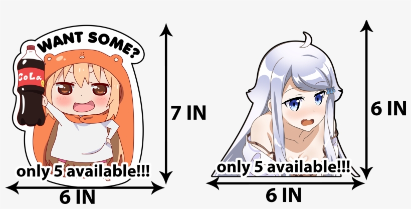 Image Of Umaru & Nayuta Mini Diecut - 干物妹!うまるちゃん マウスパッド 2 ゼクストワークス, transparent png