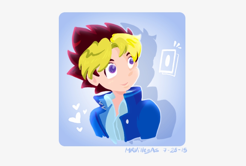 “in An Attempt To Make Sense Of Yugi's Hair /laughs - Artist, transparent png