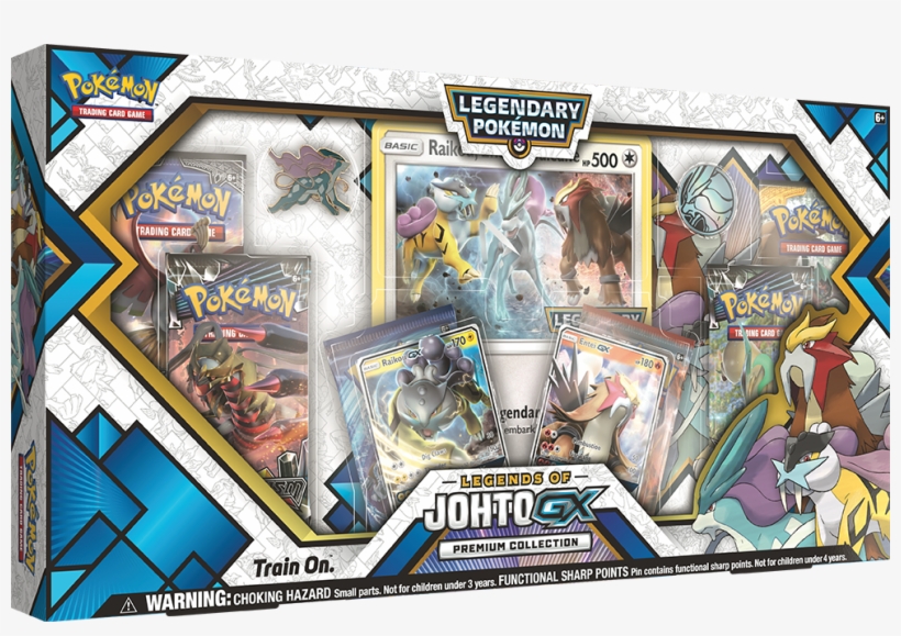 Legends Of Johto - Pokemon Legends Of Johto Gx Premium Collection, transparent png