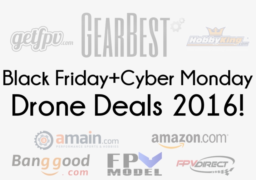 Black Friday And Cyber Monday 2016 Drone Deals - Amazon, transparent png
