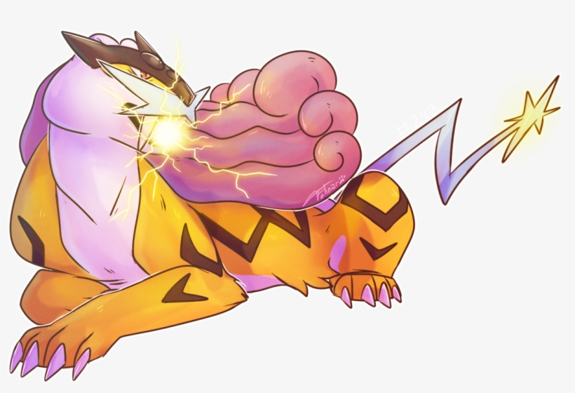Raikou Par - Pokemon Raikou, transparent png